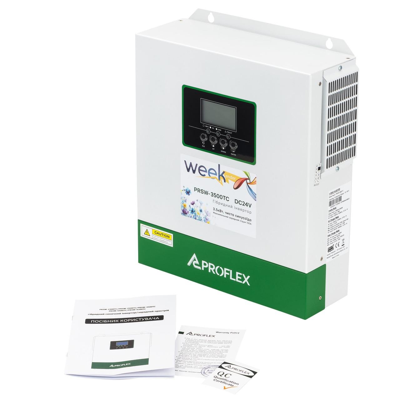 Інвертор гібридний Weekender PRSW-3500TC DC 24V (2537113699)