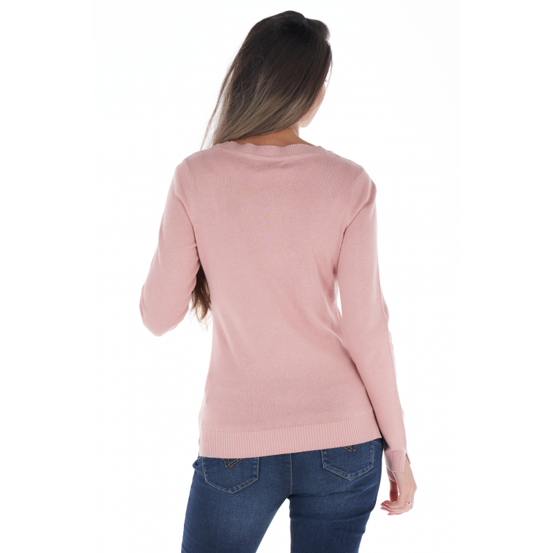 Светр жіночий Lee Cooper 20495533 XL Рожевий - фото 2 Светр жіночий Lee Cooper 20495533 XL Рожевий - фото 2