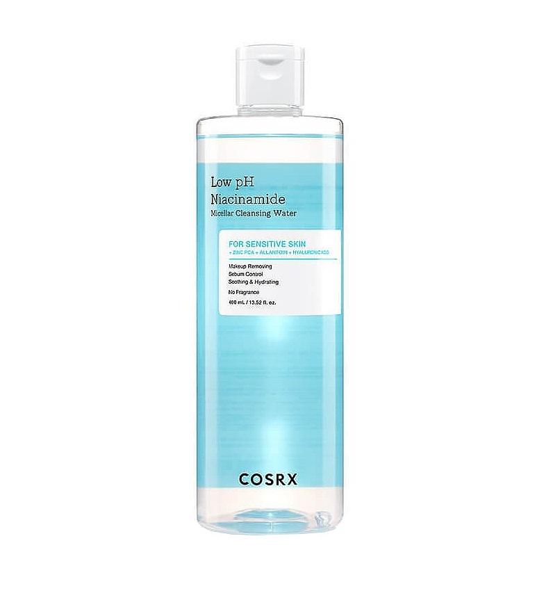 Вода для лица очищающая Low pH Niacinamide Micellar Cleansing Water Cosrx 400 мл (8809598455627)