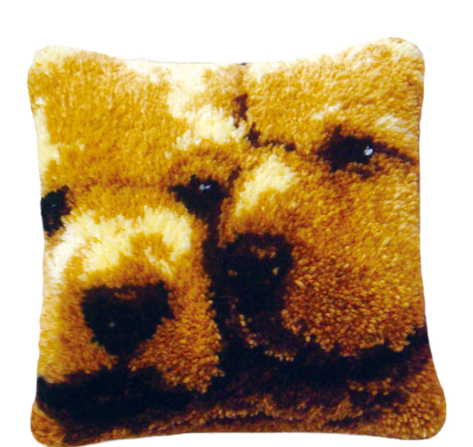 Набор для вышивки ковровой наволочка №138 Две собачки 40х40 см (1023)