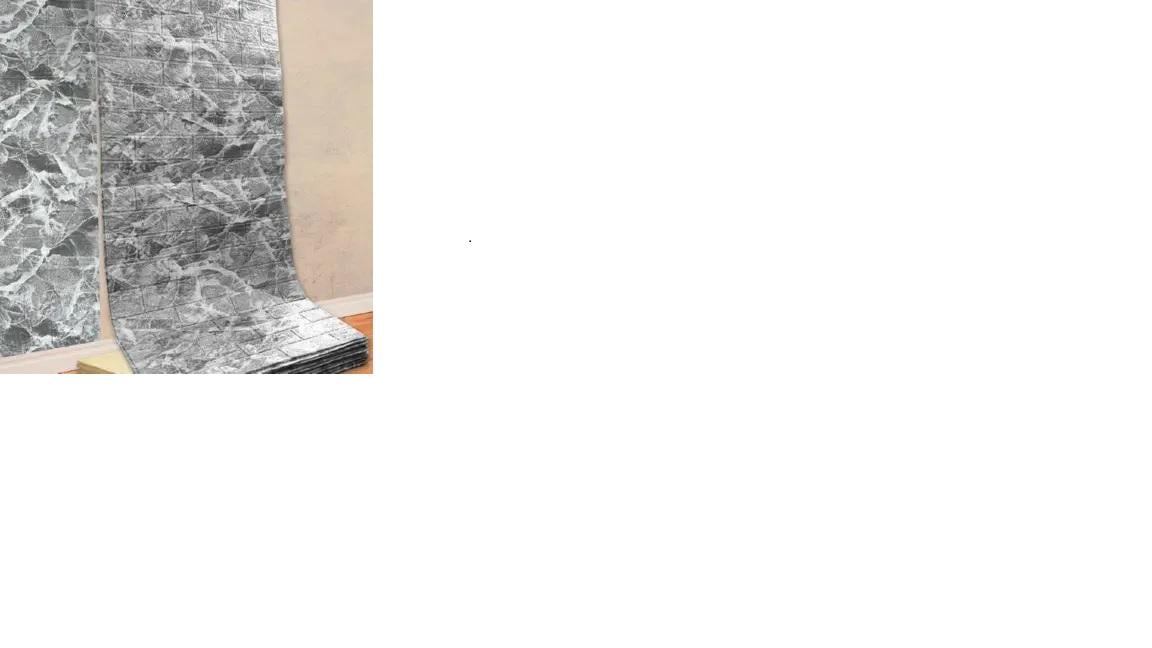 3D-рулон декоративна самоклеюча під цеглу 5000x700x3 мм Сірий мармур (BMN3-011-5) - фото 6 3D-рулон декоративна самоклеюча під цеглу 5000x700x3 мм Сірий мармур (BMN3-011-5) - фото 6