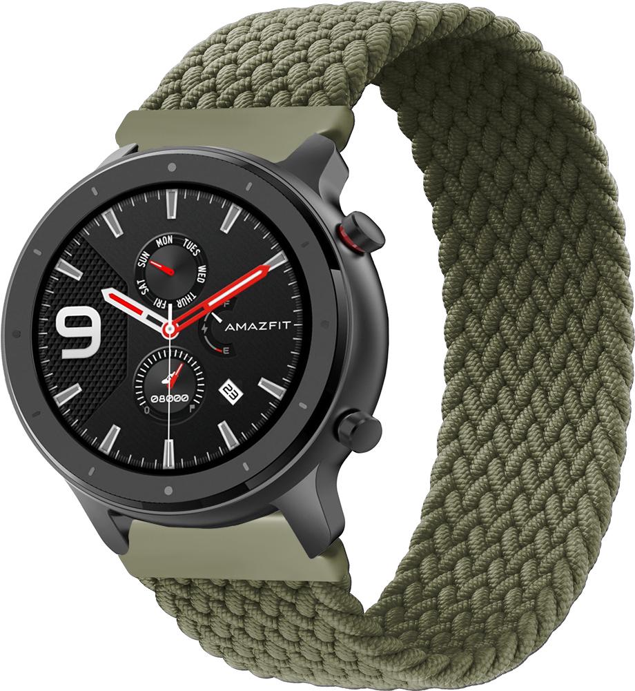 Ремешок Solo Loop для Amazfit GTR 47 мм (155 мм) Khaki (22257-17)