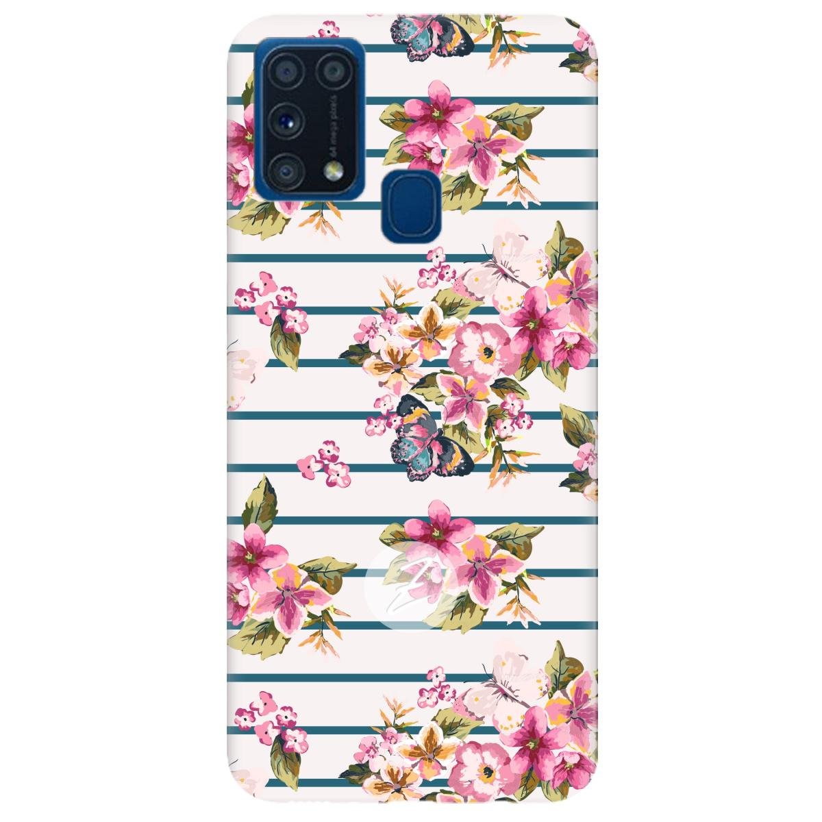 Силіконовий чохол Zorrov для Samsung Galaxy M31 - Deleite florales (14190040007090849)