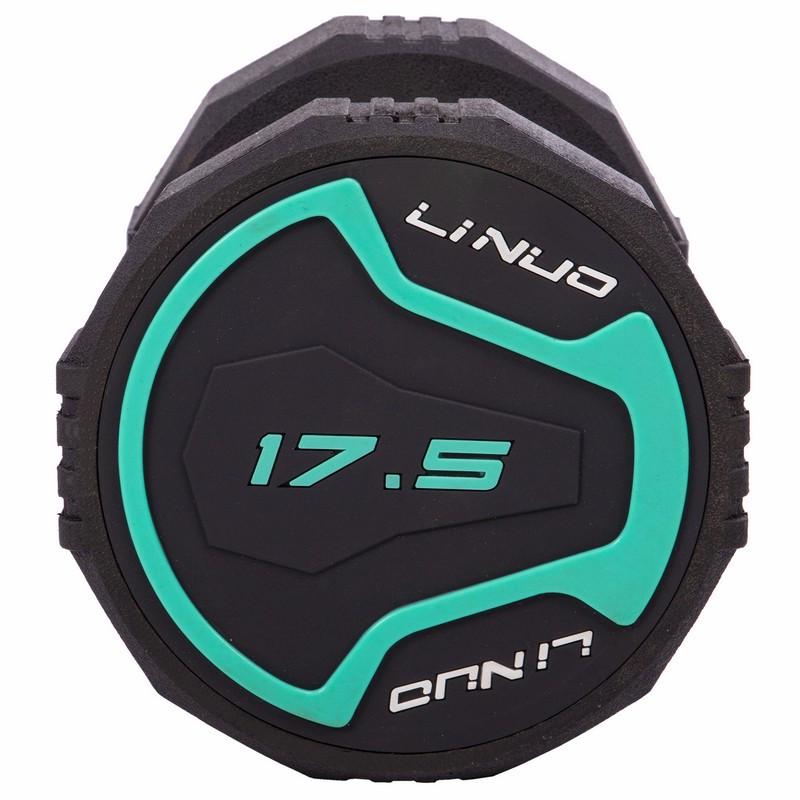 Гантель цельная профессиональная Li Nuo GA-3614-17,5 17,5 кг (18258246) - фото 3 Гантель цельная профессиональная Li Nuo GA-3614-17,5 17,5 кг (18258246) - фото 3