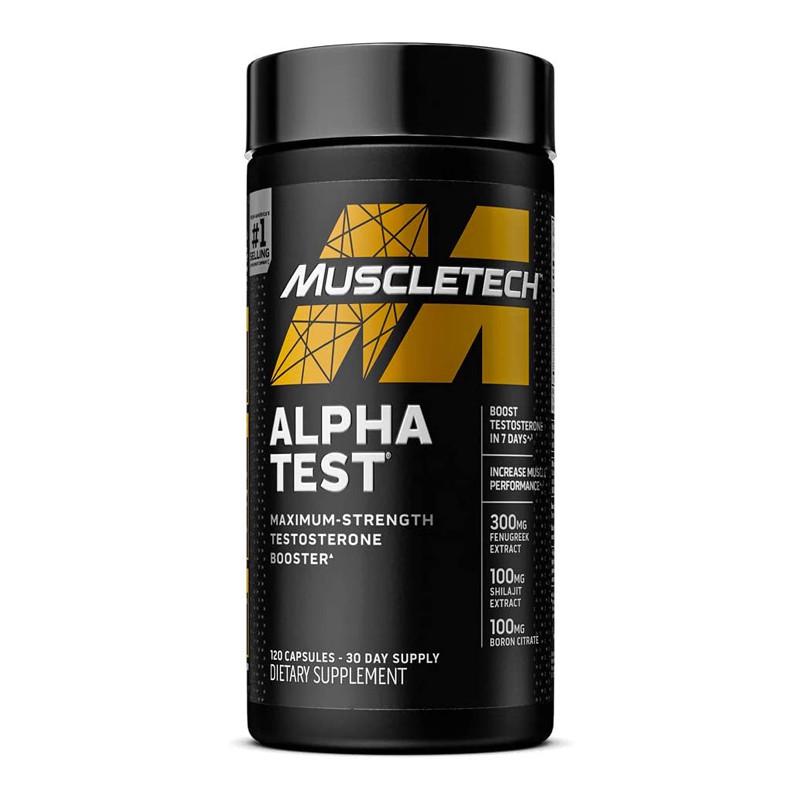Бустер тестостерону MuscleTech Alpha Test 120 капс. (08772-01)