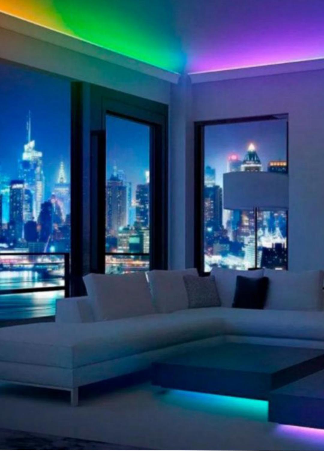 Стрічка світлодіодна UKC Wifi/Блютус Rgb 5 м (3528A) - фото 2 Стрічка світлодіодна UKC Wifi/Блютус Rgb 5 м (3528A) - фото 2