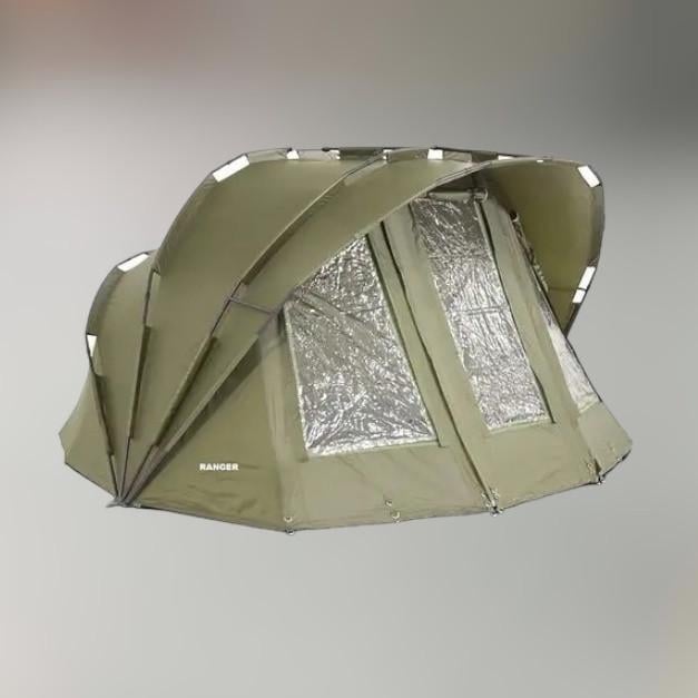 Намет RANGER EXP 3-mann Bivvy RA 6608 3-х місний нейлон водостійкість 8000 мм Олива (243546)