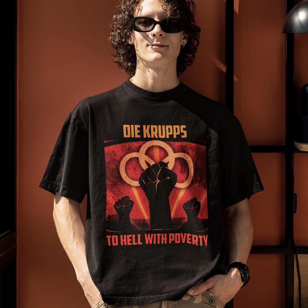 Футболка мужская Die Krupps To hell with poverty 2021 3XL Черный (00000007555) Футболка мужская Die Krupps To hell with poverty 2021 3XL Черный (00000007555)