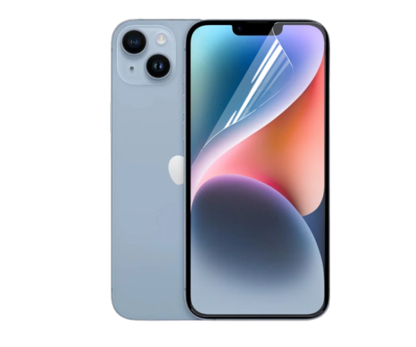 Пленка противоударная гидрогелевая Hydrogel Film для Apple iPhone 15 Transparent