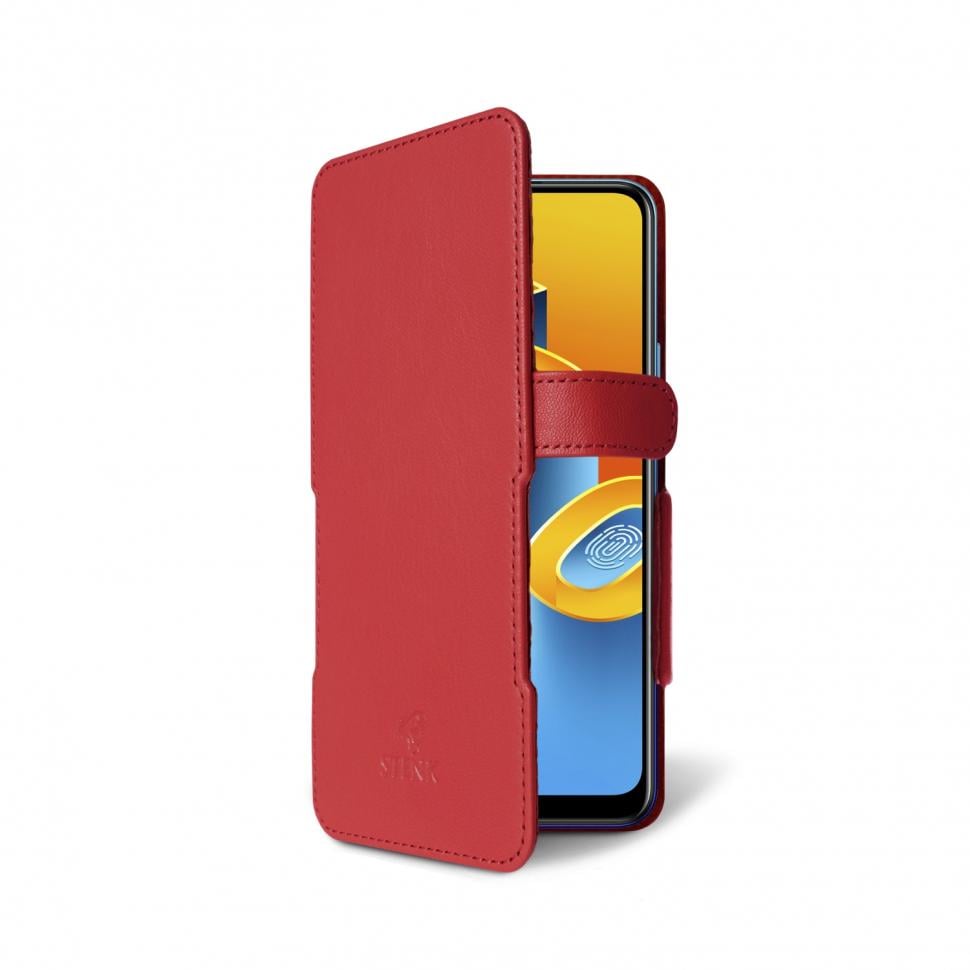 Чехол книжка Stenk Prime для Vivo Y20 Красный (68098)