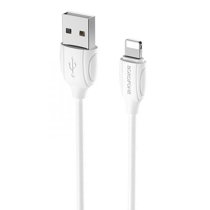 Кабель дата Borofone BX19 USB Lightning 1 м White (00000060127_1)
