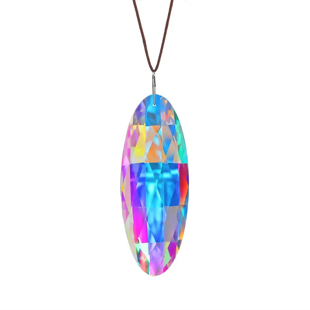 Призма аврора кристаллическая высококачественная стеклянная оптическая 90 мм (AH0099_1)