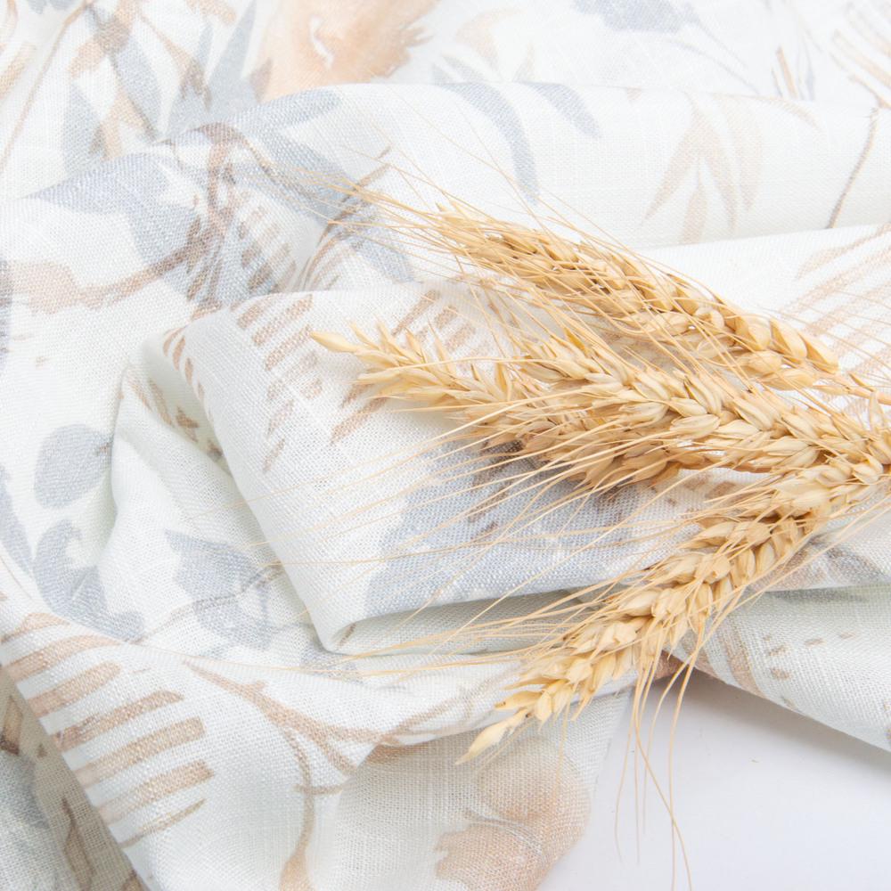 Ткань костюмно-платьяная лен с вискозой София 180 г/м2 140 см (26435) - фото 3 Ткань костюмно-платьяная лен с вискозой София 180 г/м2 140 см (26435) - фото 3