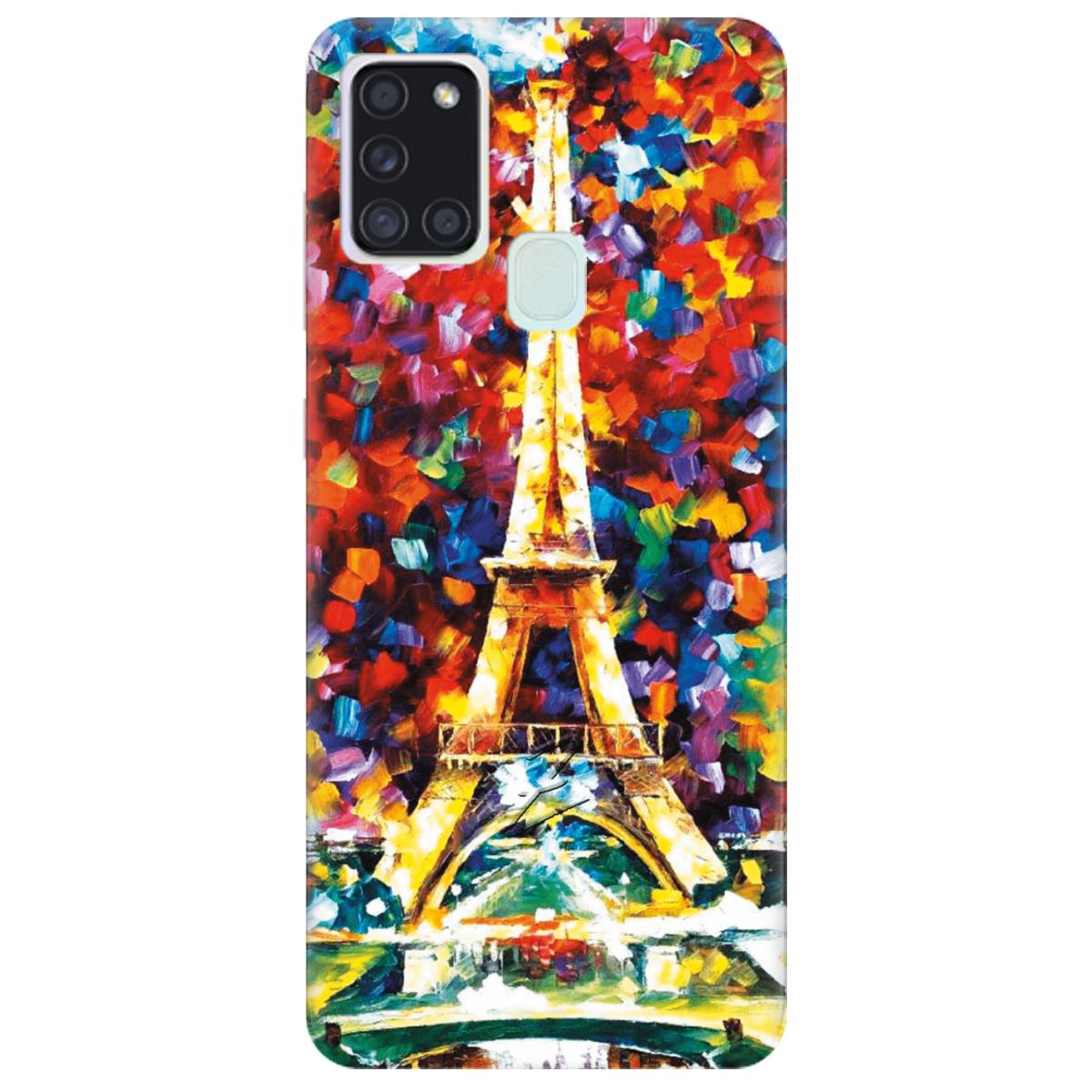 Силиконовый чехол Zorrov для Samsung Galaxy A21s - Paris dream (14100040021087581)