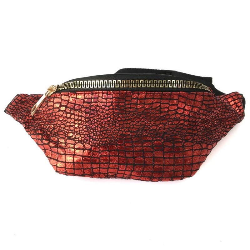 Поясная сумка-бананка женская Fantasy Accessories текстиль чешуя Красный (1205642069) Поясная сумка-бананка женская Fantasy Accessories текстиль чешуя Красный (1205642069)