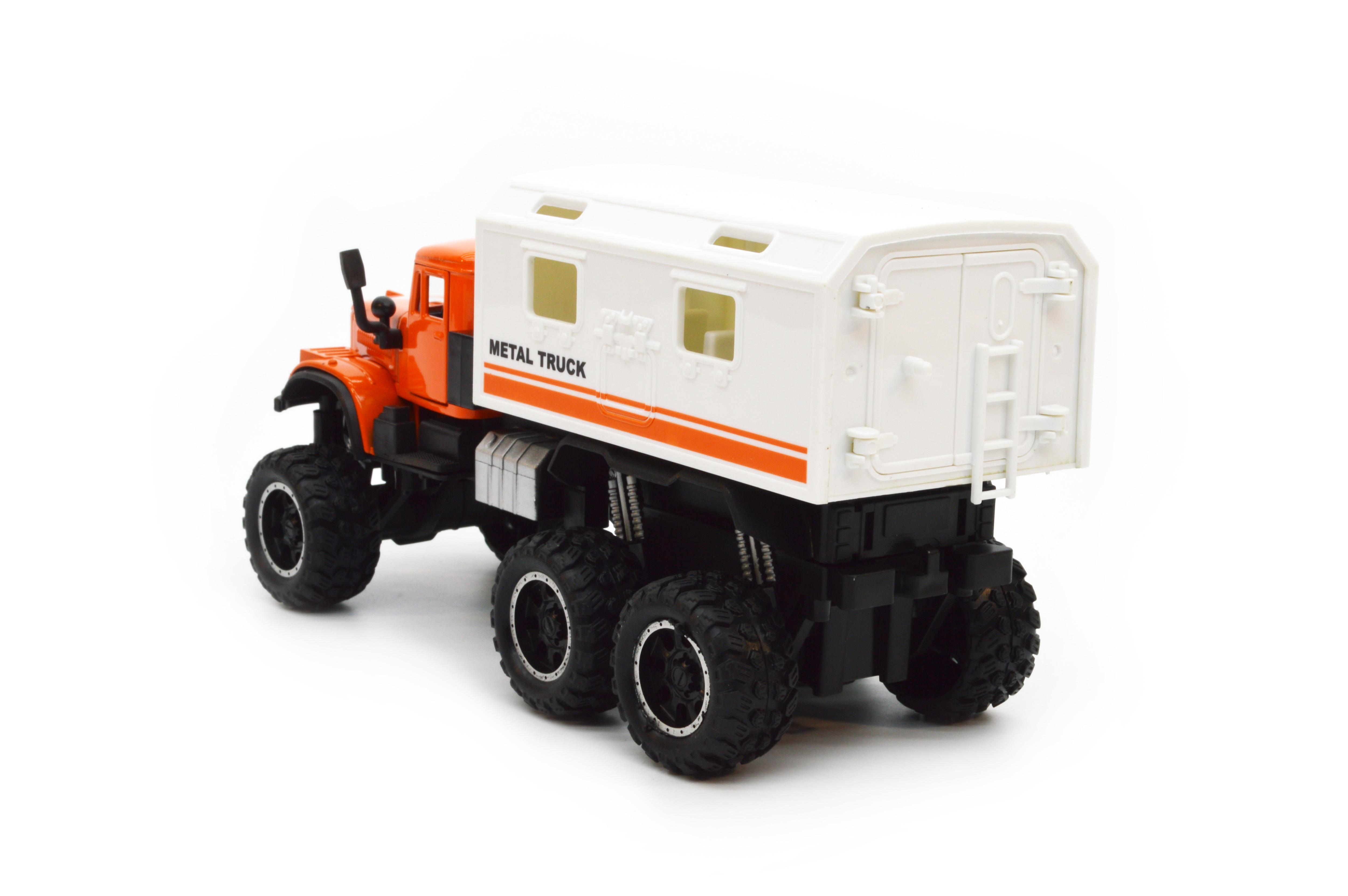 Машина металлическая КрАЗ 2217-5 инерция звук свет - фото 4