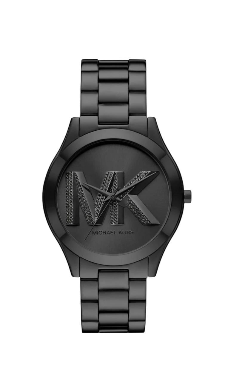 Годинник жіночий Michael Kors Slim Runway Analog Black Dial Black Steel Strap Watch For Women - MK4734 (2881900517) Годинник жіночий Michael Kors Slim Runway Analog Black Dial Black Steel Strap Watch For Women - MK4734 (2881900517)