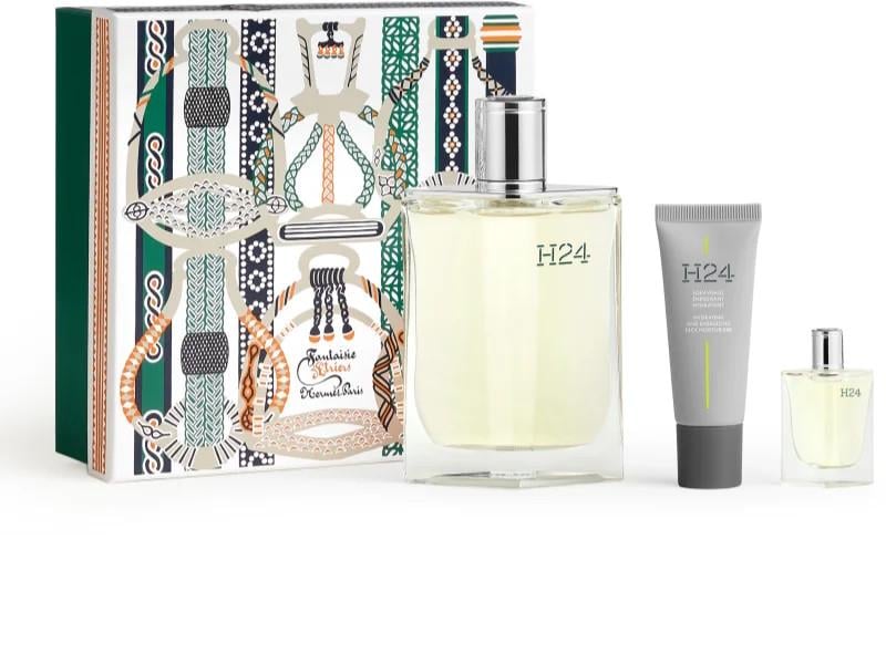 Набор для мужчин Hermes H24 Туалетная вода 100/5 мл/крем для лица 20 мл (2432898564)