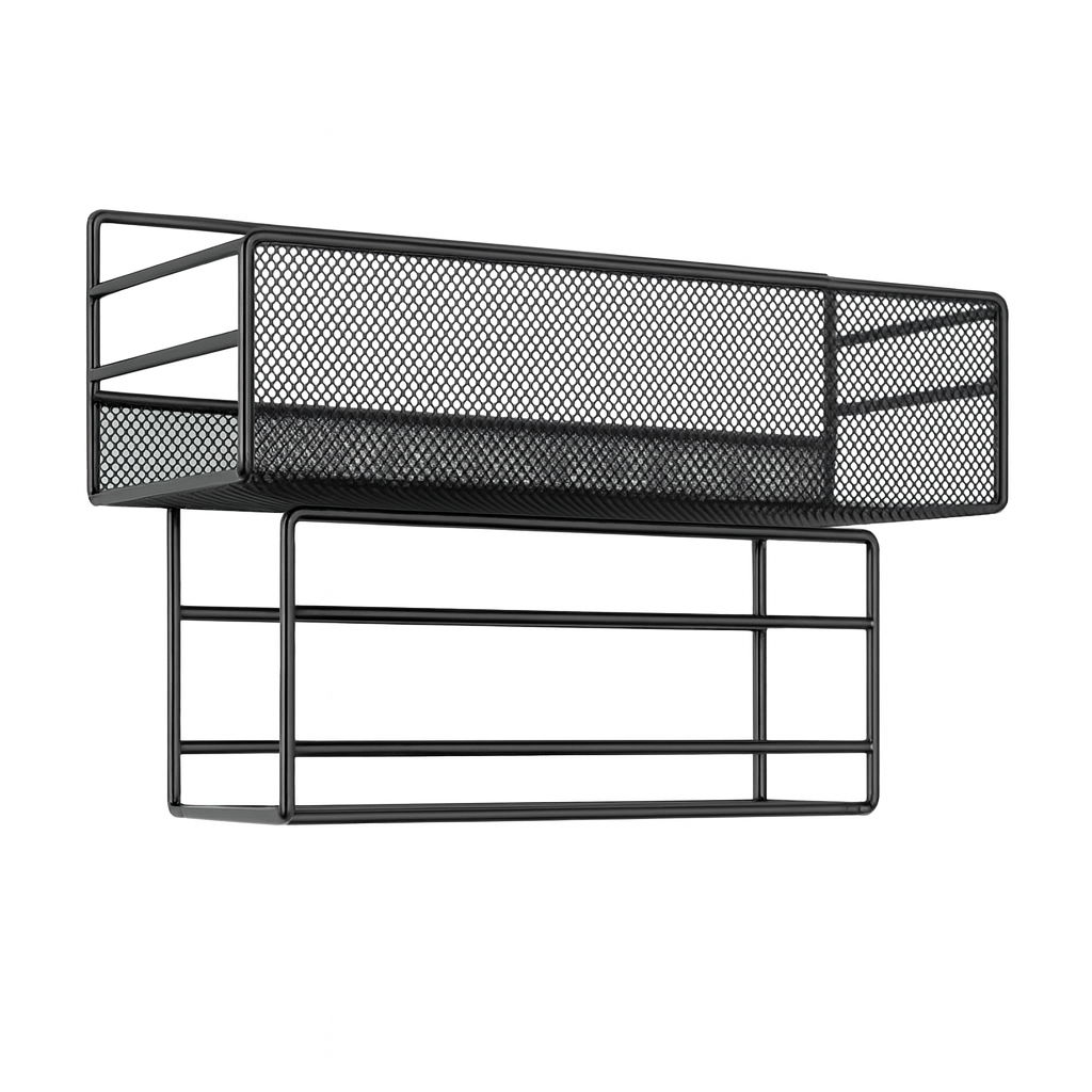 Настінна полиця металева Stenson M50239-S 26x13,5x26 см (610085)