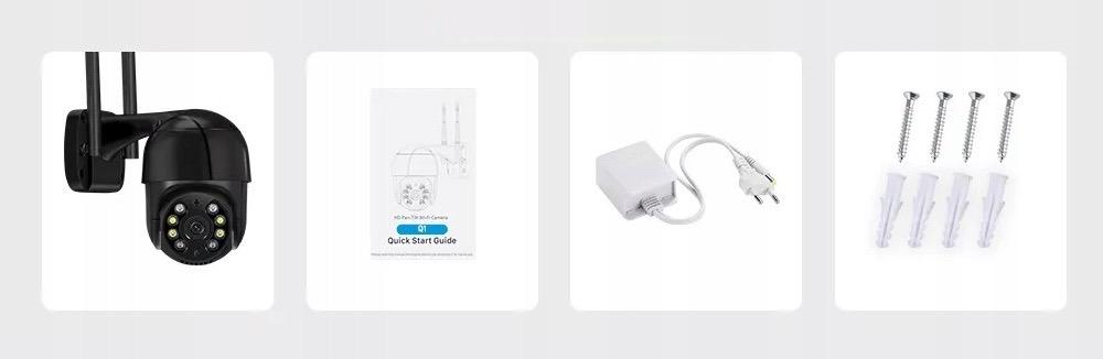 IP-камера вулична Wi-FI А8 4Mp Чорний (25507491) - фото 3