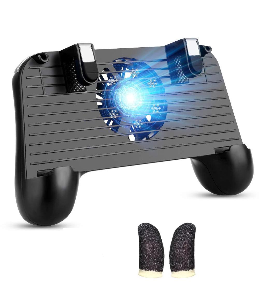 Беспроводной геймпад Union PUBG Mobile F1 для смартфона с напальчниками