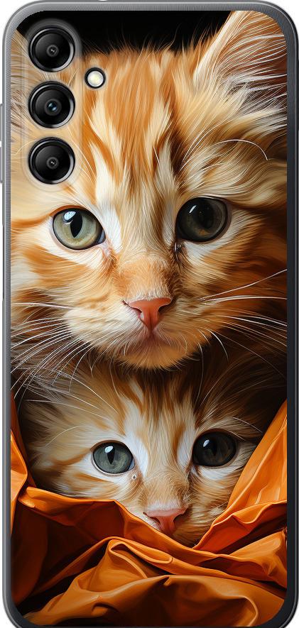 Чехол на Samsung Galaxy A14 A145F Котики 2 (5664u-2937-42517) Чехол на Samsung Galaxy A14 A145F Котики 2 (5664u-2937-42517)