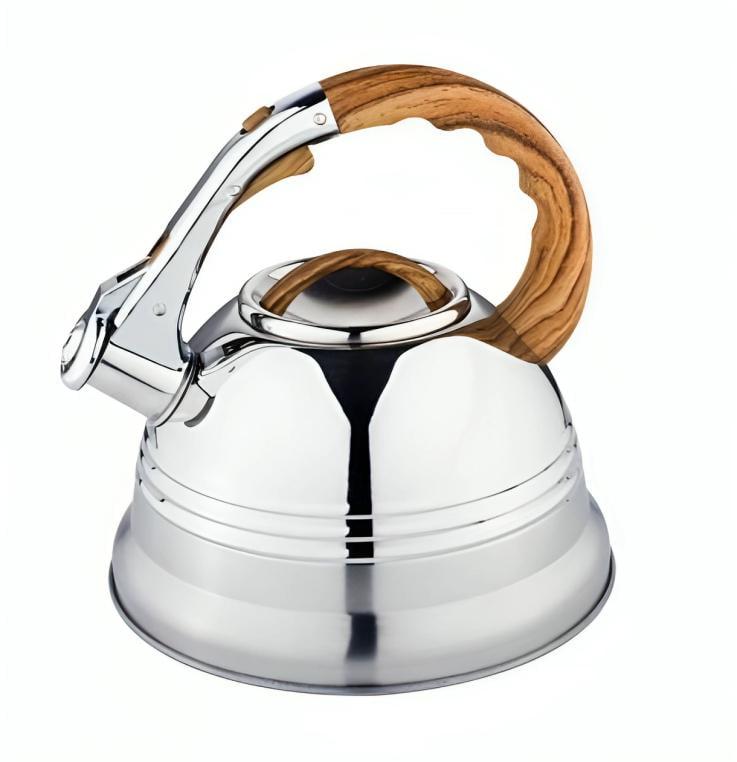 Чайник Edenberg со свистком из нержавеющей стали 3 л (EB-1957-wood)