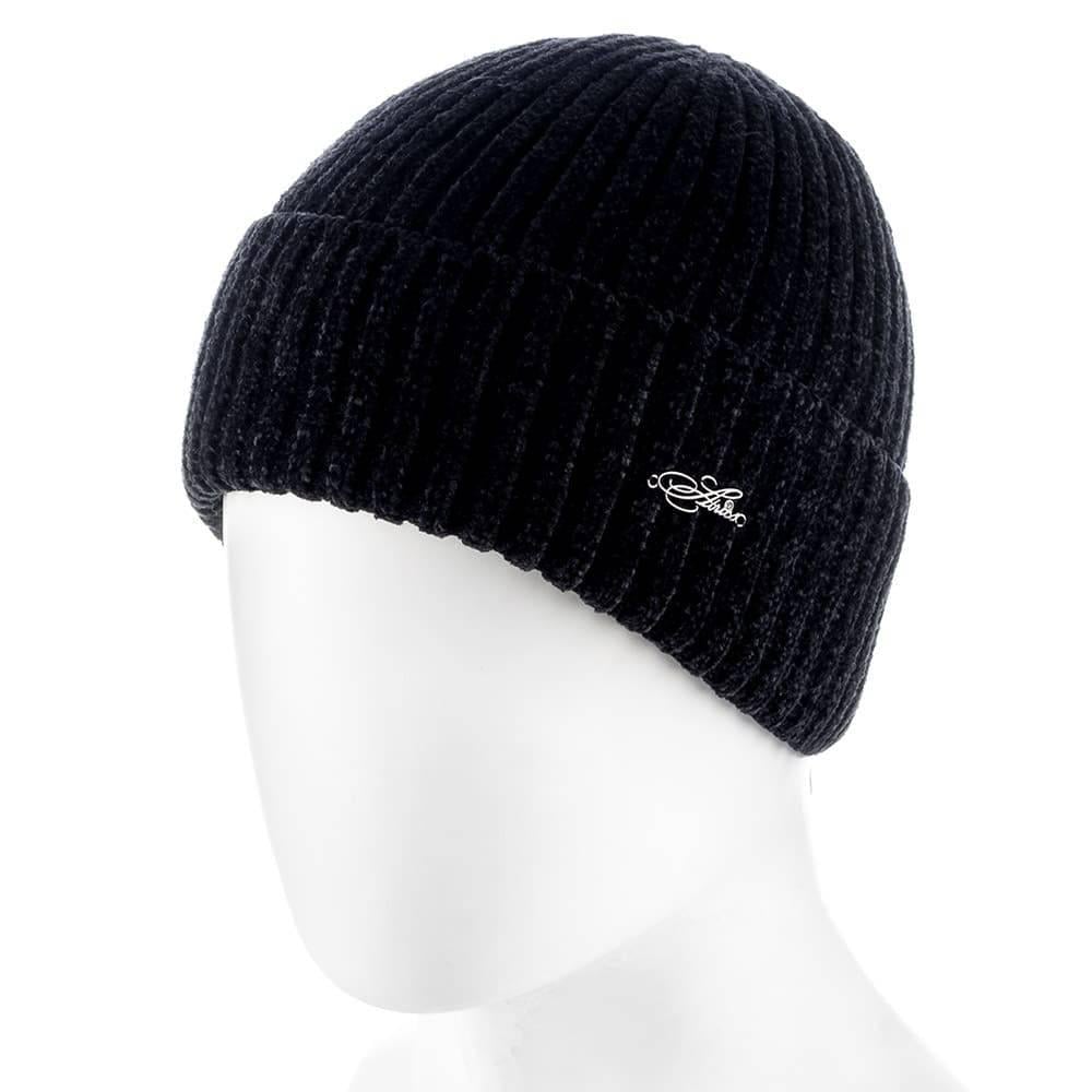 Шапка Actrics WH808 с отворотом на флисовой подкладке Черный