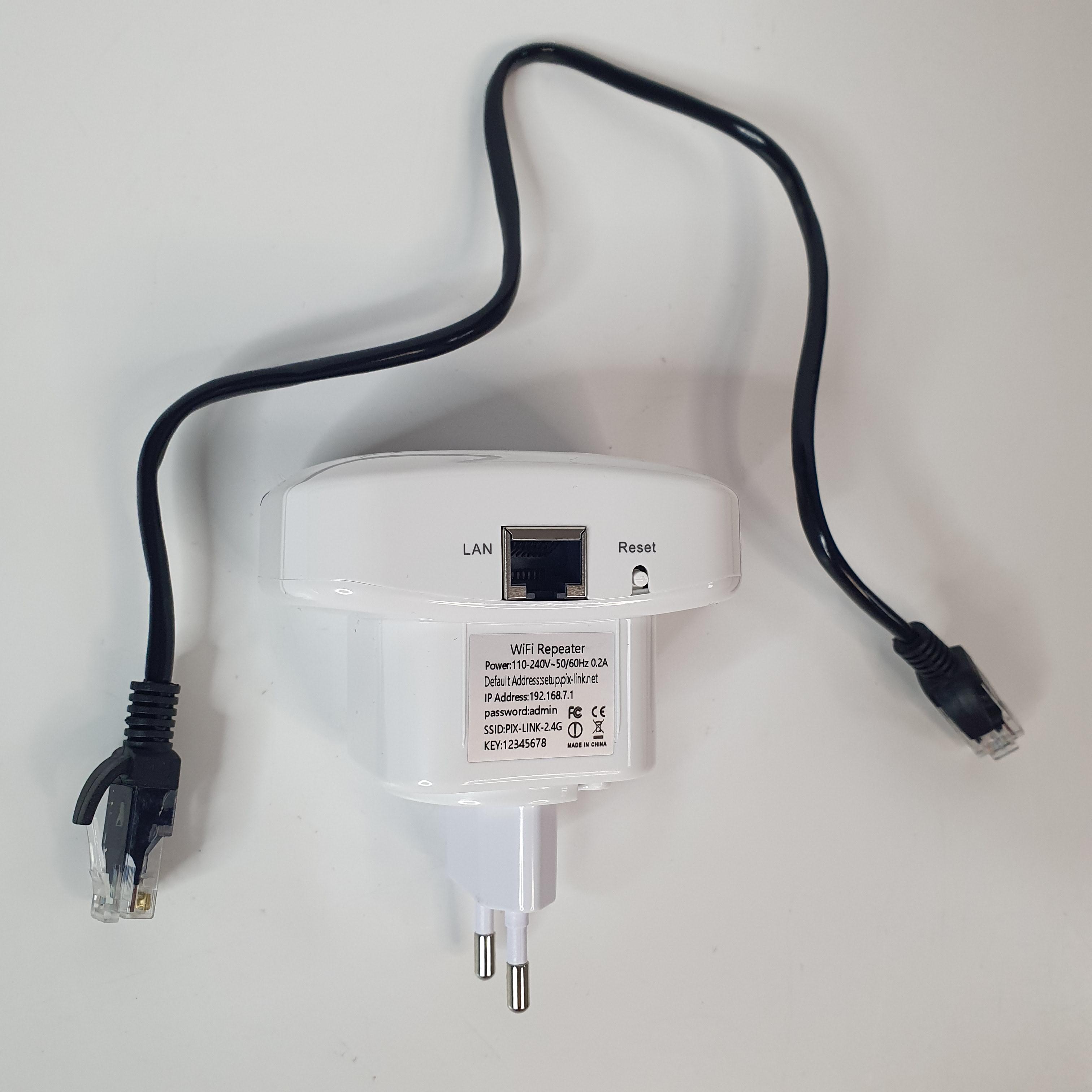 Підсилювач сигналу Repeater 802.11N/B/G Wifi бездротовий 2,4 Ггц до 300 Мб/с Білий (VEN-134) - фото 8