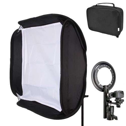 Софтбокс 80x80см для вспышки, держатель L-type Софтбокс 80x80см для вспышки, держатель L-type