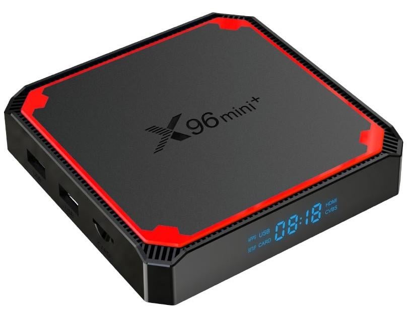 ТВ приставка Amlogic X96 Mini Plus S905W4, 1GB RAM, 8GB ROM, черная