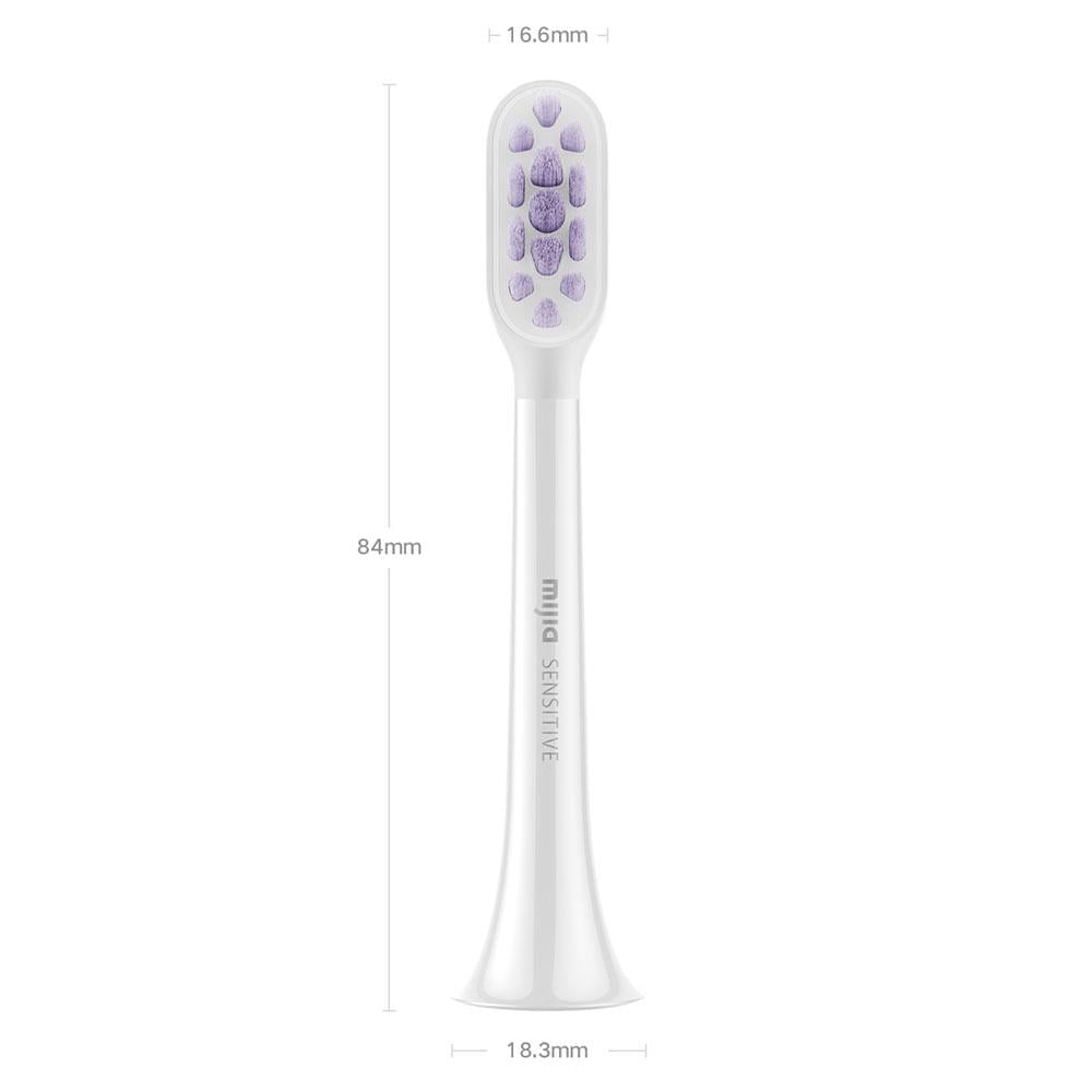 Насадка для зубної електрощітки MiJia T301/T302/T501/T501C Sensitive 3 шт. (MBS306) - фото 8 Насадка для зубної електрощітки MiJia T301/T302/T501/T501C Sensitive 3 шт. (MBS306) - фото 8