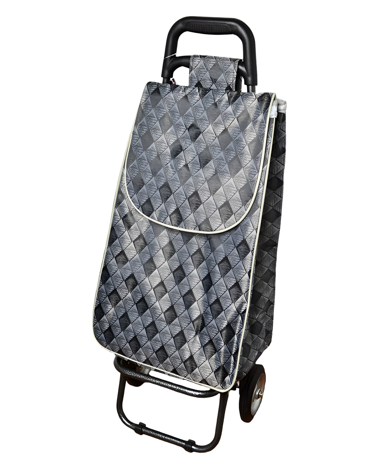 Тележка для покупок на металлических колесах 95x35x30 см Серый (2205)