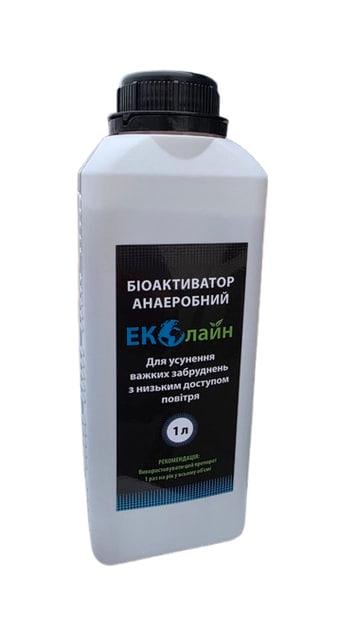 Биоактиватор Эколайн анаэробные бактерии для септиков и выгребных ям 1 л (Bio1)