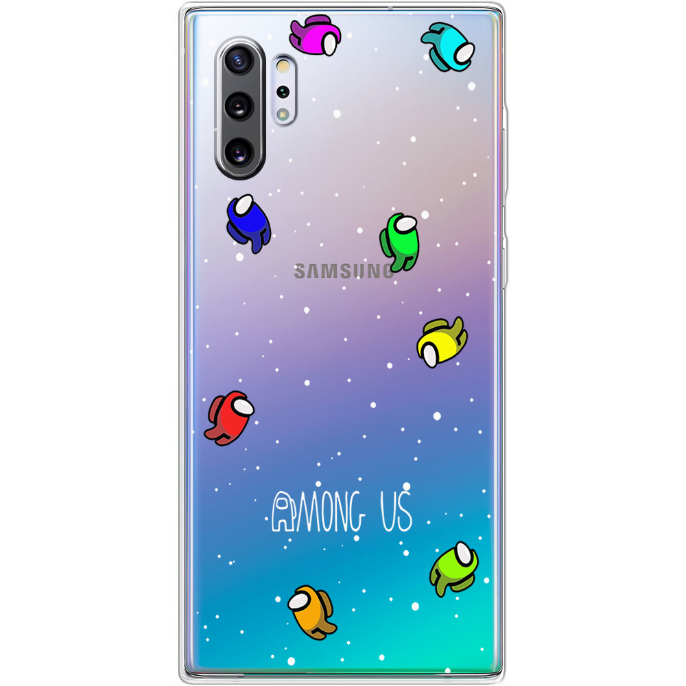 Чохол Boxface Samsung N975 Galaxy Note 10 Plus Among Us Invisible Прозорий силікон (37686-bk76-37686)