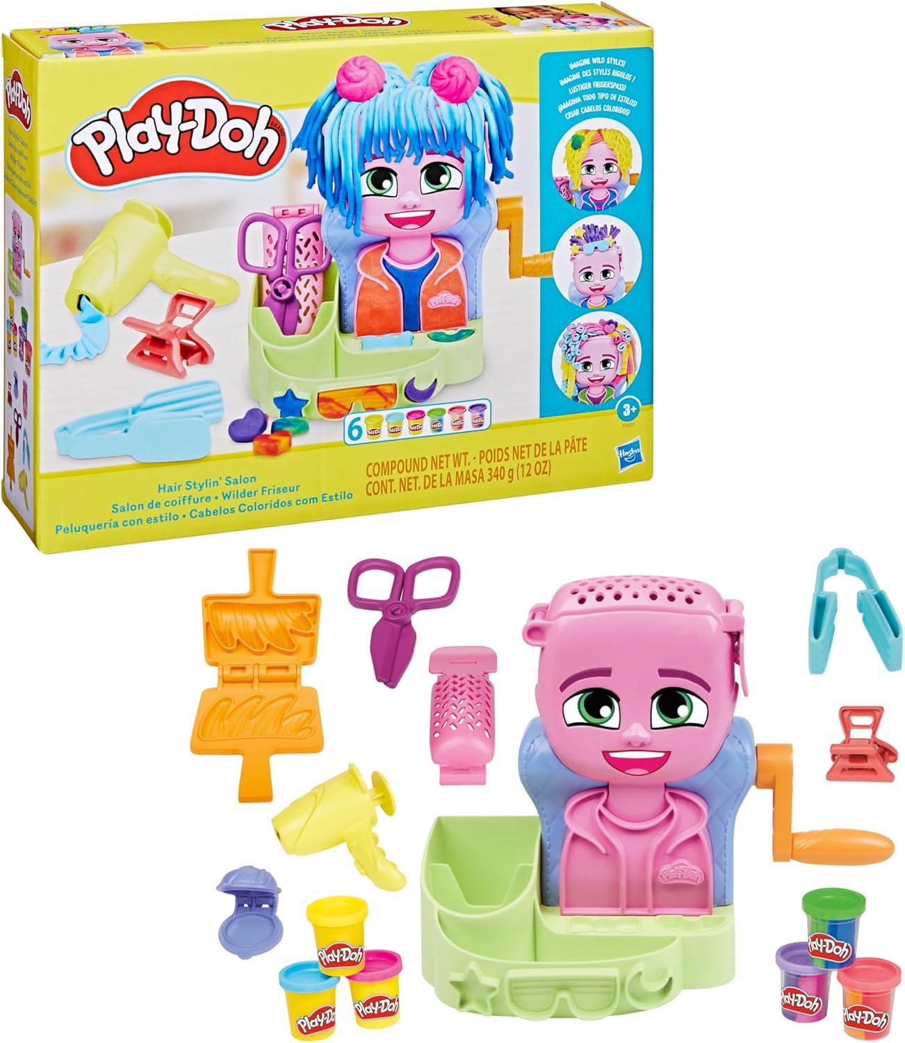 Набор для лепки Hasbro Play-Doh Салон причесок! (F8807)