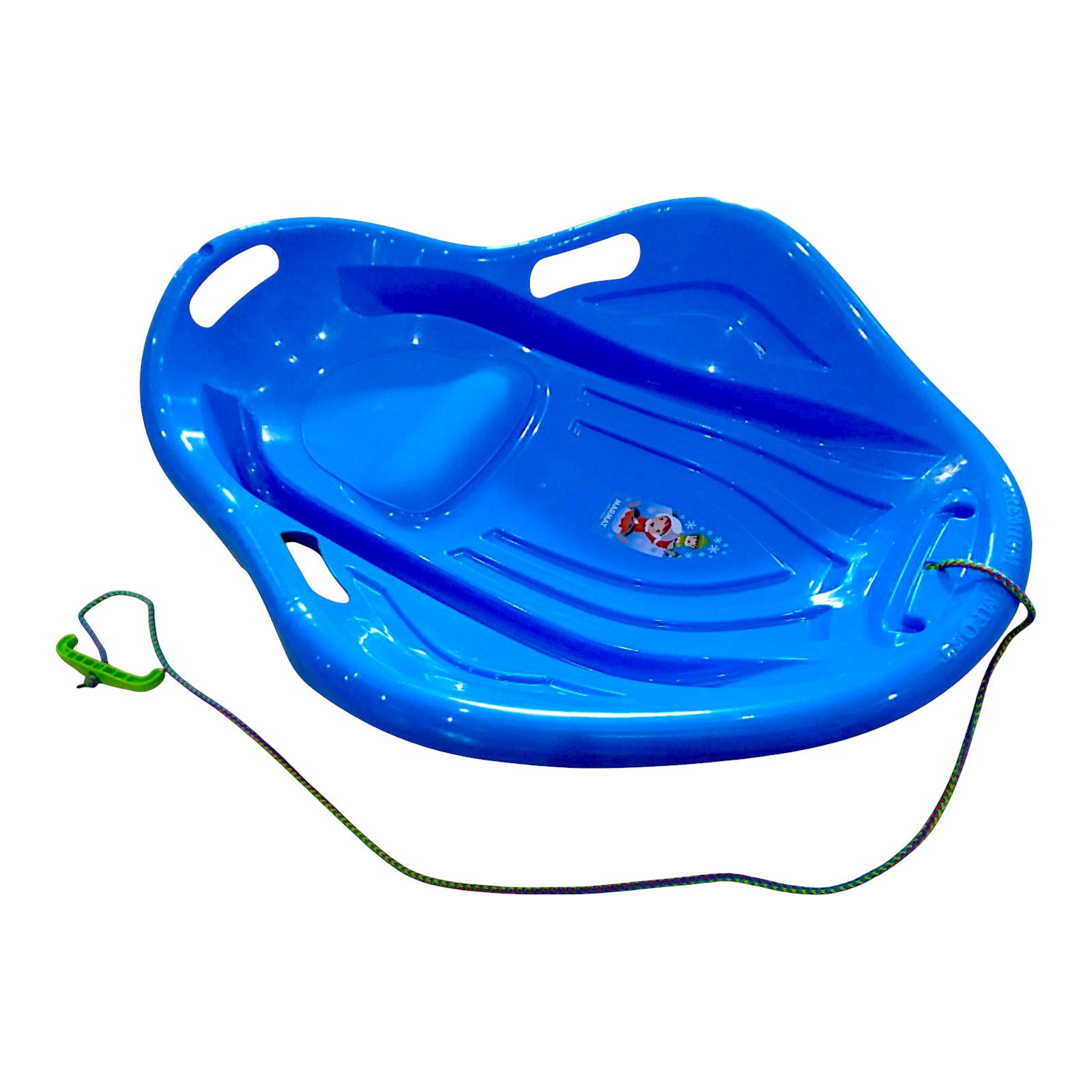 Санки-ледянка детские Marmat Мушля с ручками Синий (11149) - фото 3 Санки-ледянка детские Marmat Мушля с ручками Синий (11149) - фото 3
