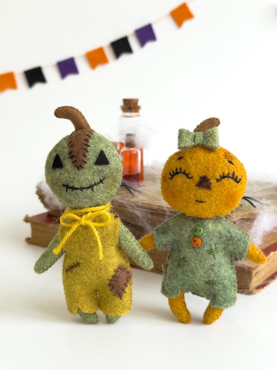 Кукла Тыковка 12 см 2 шт. (29528466) - фото 2 Кукла Тыковка 12 см 2 шт. (29528466) - фото 2