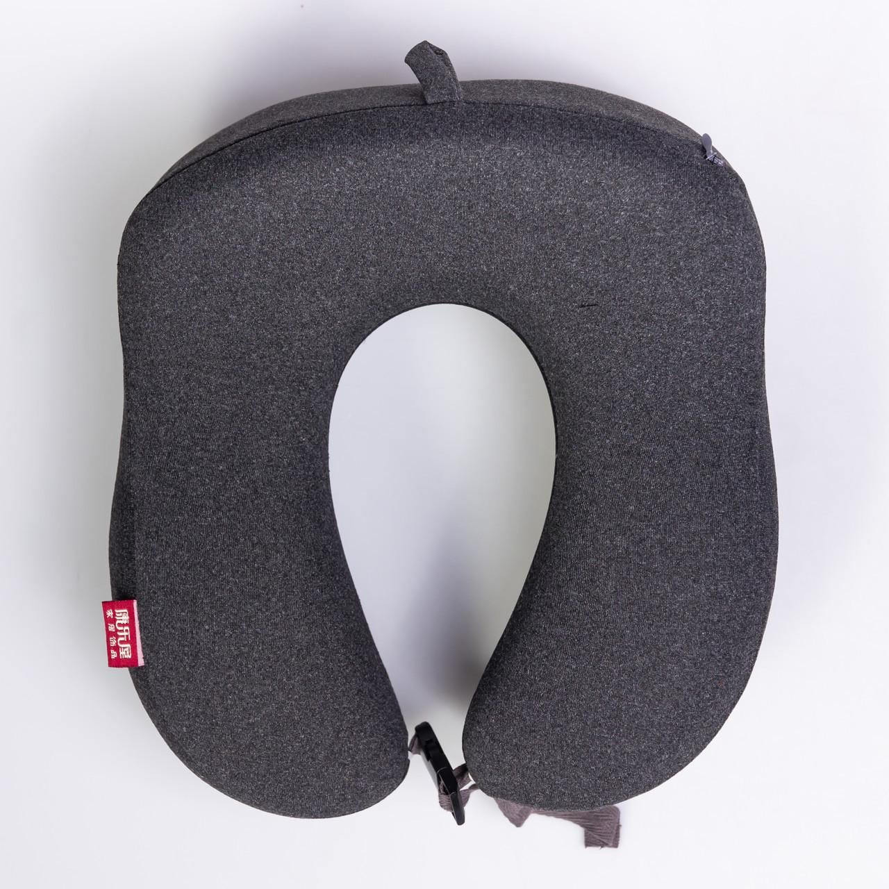 Подушка для шеи Camelback U-образная с Memory Foam эргономичная и дышащая Темно-серый (2827485932) Подушка для шеи Camelback U-образная с Memory Foam эргономичная и дышащая Темно-серый (2827485932)