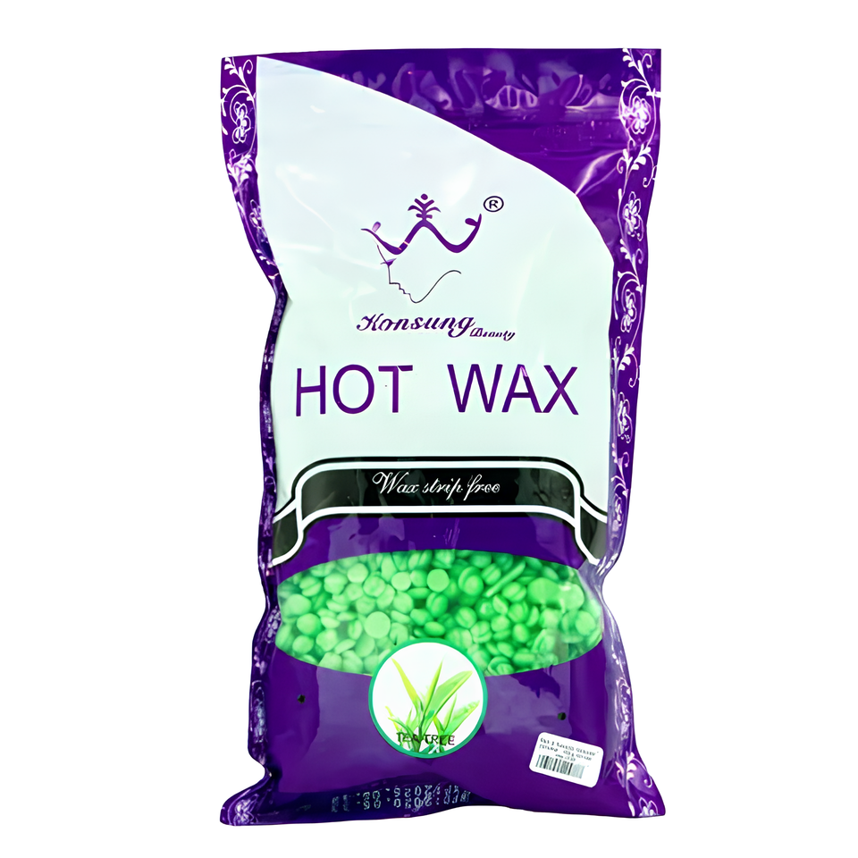 Воск горячий в гранулах Hot Wax 500 г Зеленый (00782) - фото 1