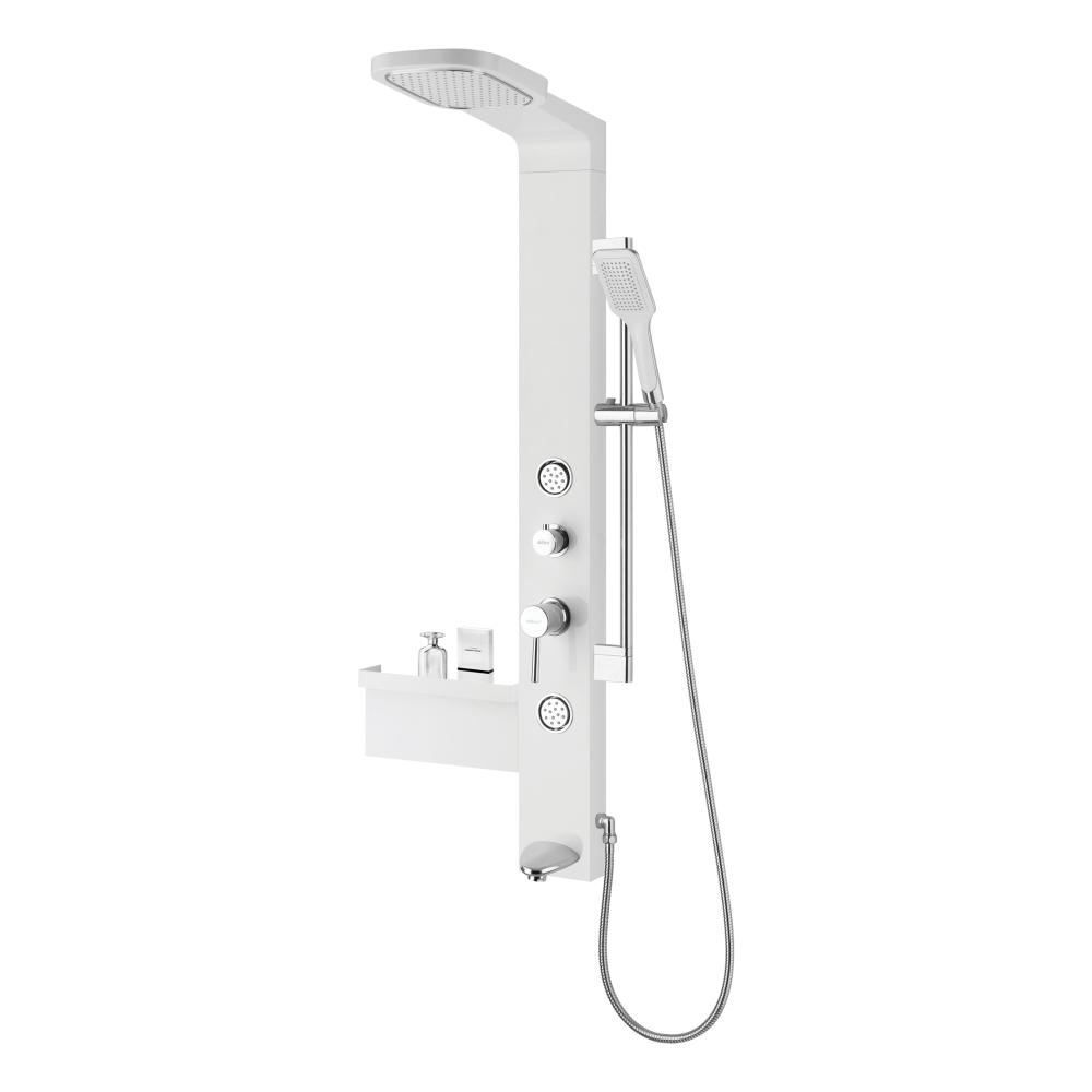 Душевая панель со смесителем Q-tap WHI 1114 QT1114WHI Белый (110900)