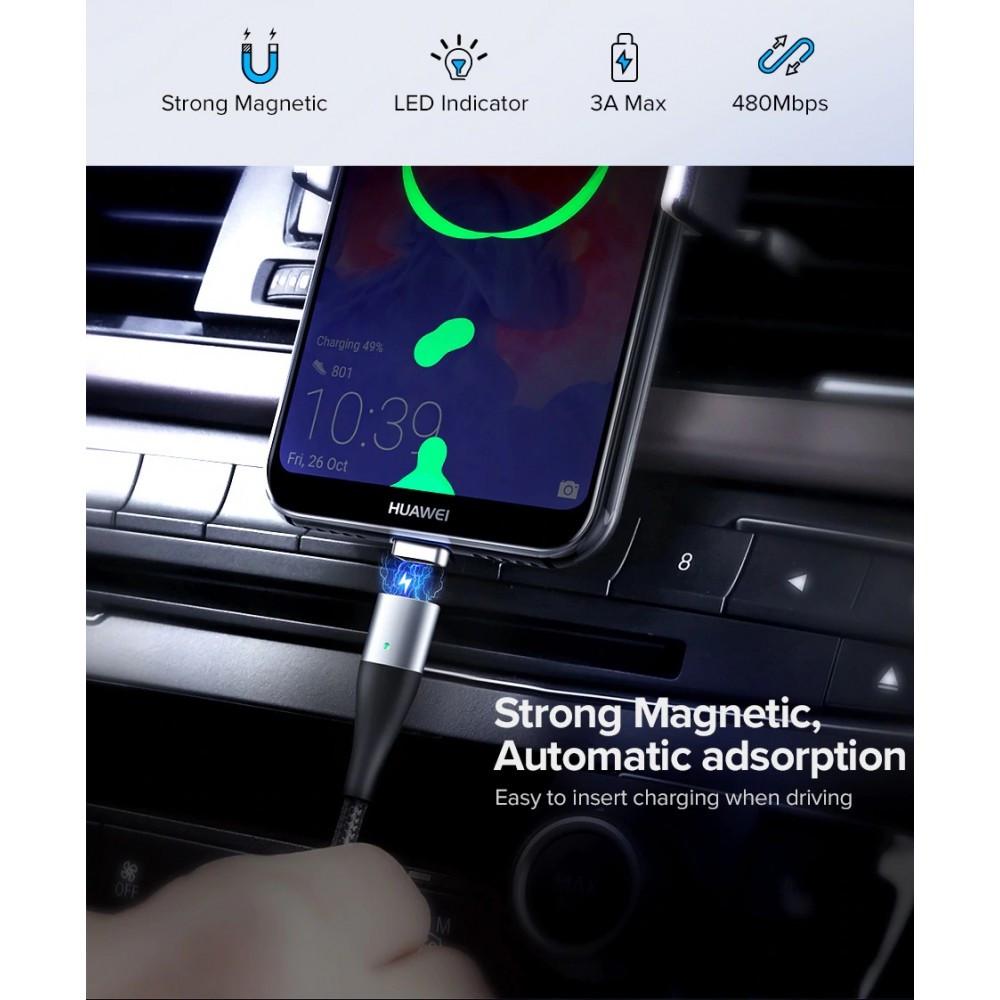 Кабель магнитный Ugreen USB-Type-C 100 см (25397313) - фото 10