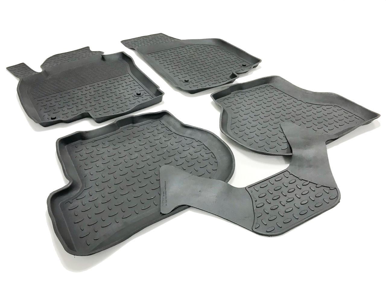 Коврики в салон SEINTEX для Skoda Octavia A5 '04-/VW Golf V/VI '03-/'08-/Jetta '05-10/Seat Leon 05-12 резиновые 5 шт. (82293)