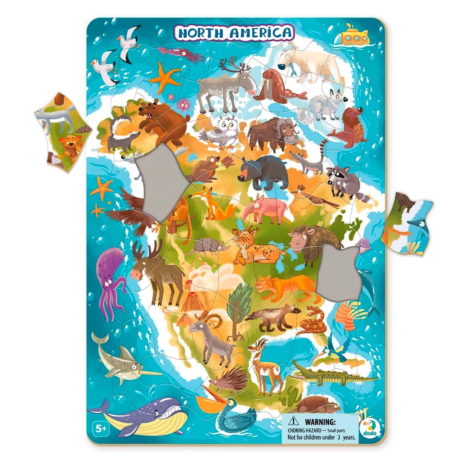 Пазлы Северная Америка (13532950)