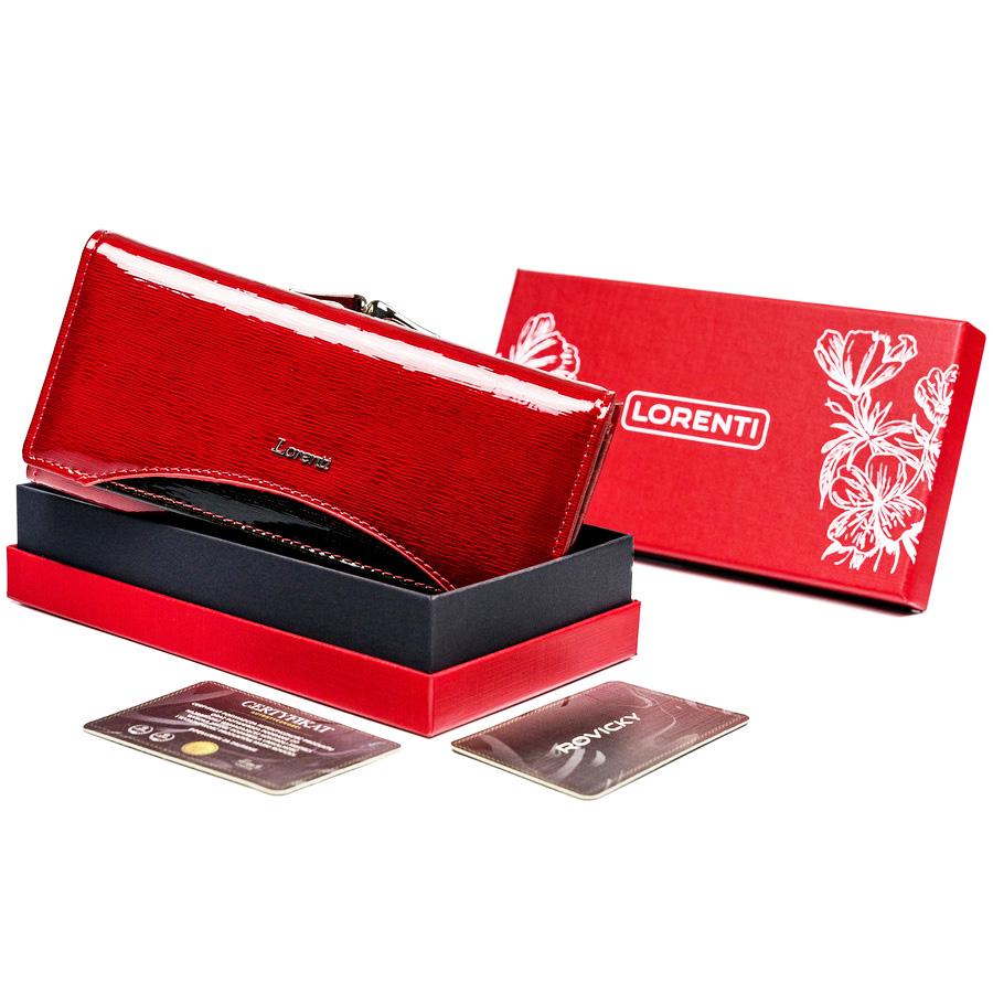 Кошелек женский кожаный LORENTI 72031-SHW-2826 Красный