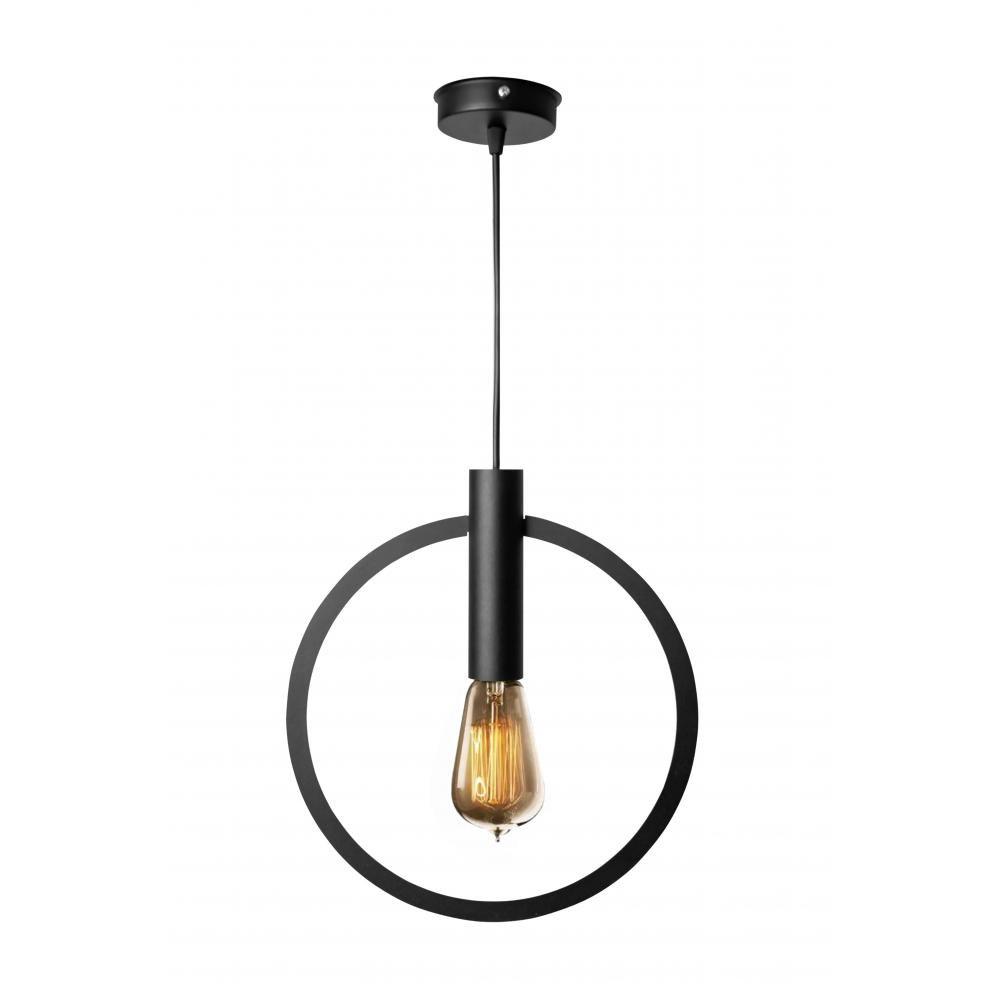 Подвесной светильник MSK Electric Asket под лампу Е27 Черный (NL3033BK)