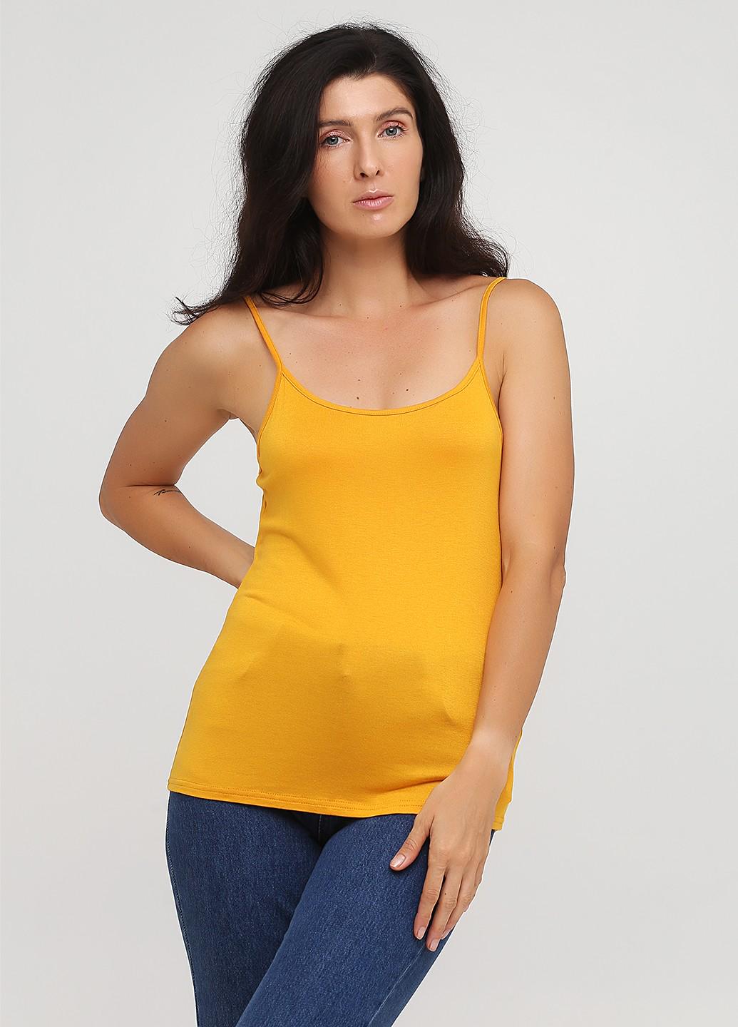 Майка женская C&A р. 46 Оранжевый (10785866b51)