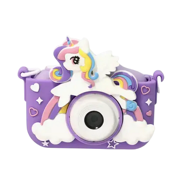Камера цифровая Unicorn 1080P для фото и видео Фиолетовый (PUR-0043)