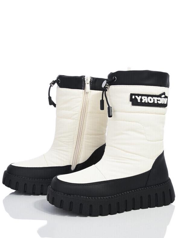 Дутики на овчине Kimbo FGN24125-3M р. 34 Белый - фото 2