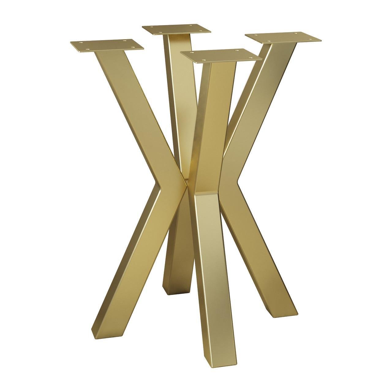 Комплект ножек для журнального стола из металла Scandi 450 мм 4 шт. Золотой (1114) Комплект ножек для журнального стола из металла Scandi 450 мм 4 шт. Золотой (1114)